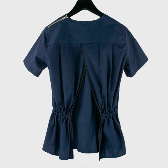 Sacai Luck A/W 15 Open Back Toggle Tee - Picture 2 of 9